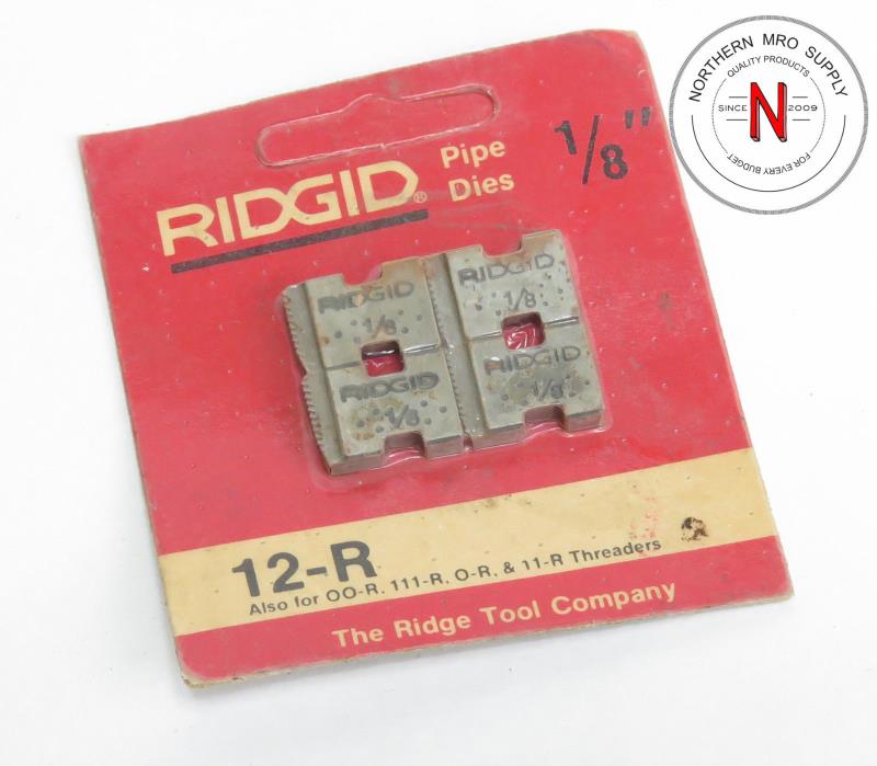 RIGID 12-R THREADING DIE, 1/8