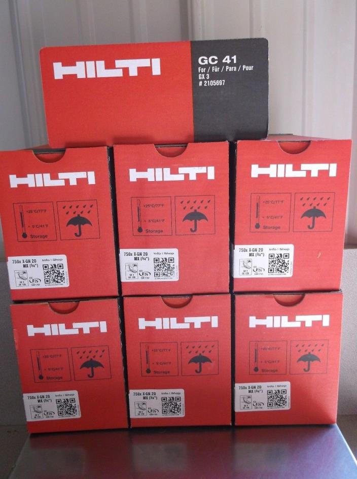 Hilti Gx 3 Pins & fuel cells 4500 3/4