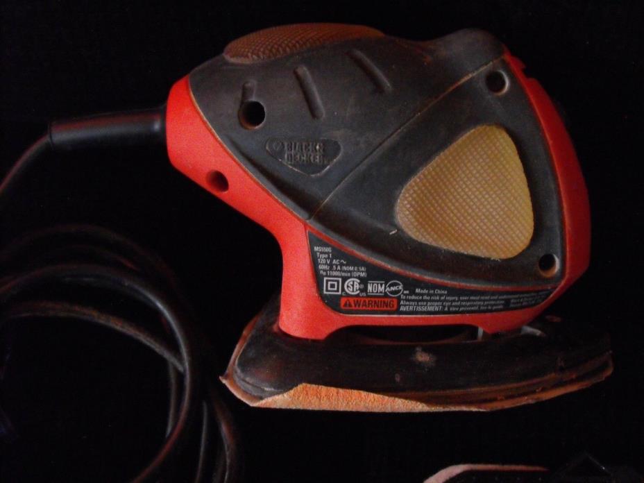 Black and Decker Mouse sander polisher