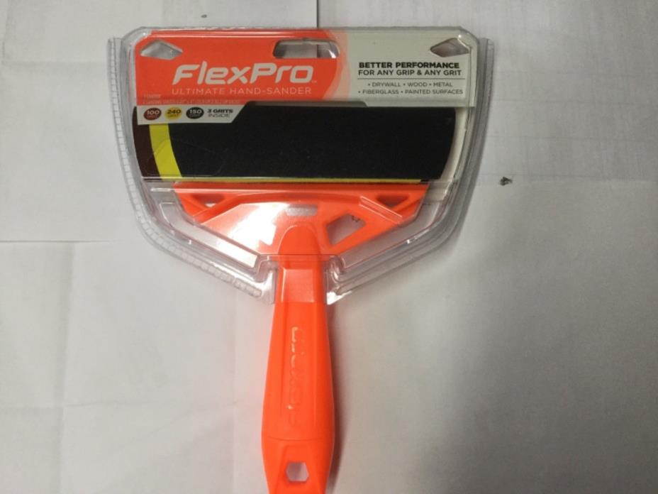FlexPro Ultimate Hand Sander with 3 Sanding Sheets