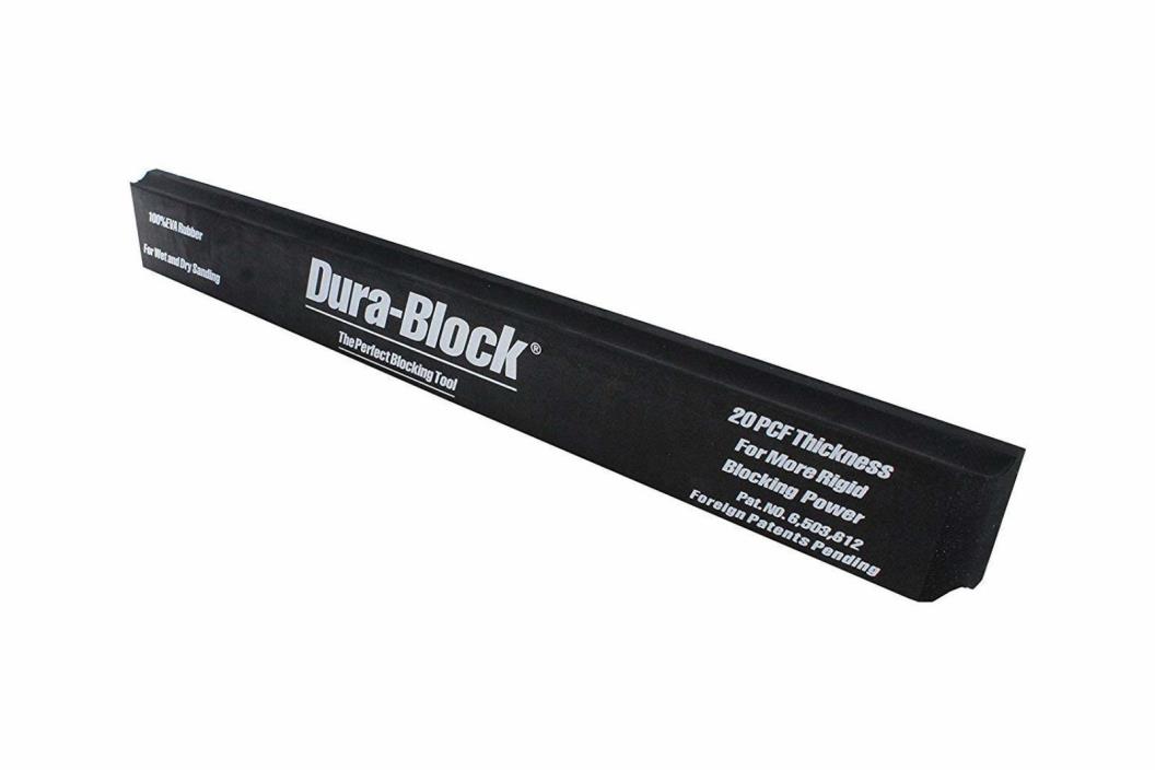 Dura-Block AF4409 Black Long Sanding Block Pressure Sensitive Adhesive Tough