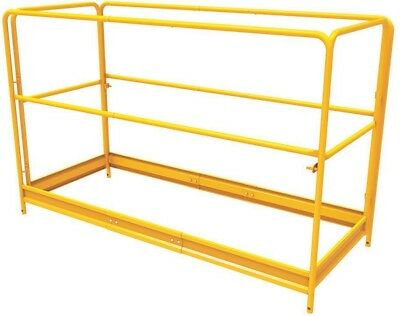 MetalTech Scaffold Guardrail System Scaffolding Jobsite Panel Safety Tool Yellow