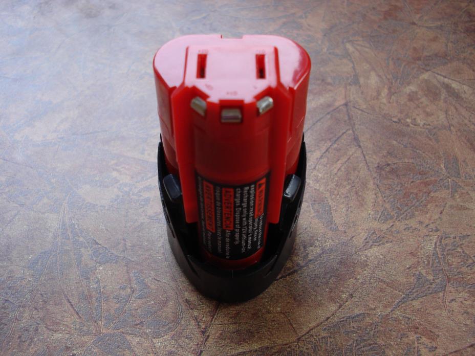 Battery for Milwaukee M12 C12 BX C12 B, 12V 1.5 Ah, Lithium-ion 48-11-2401