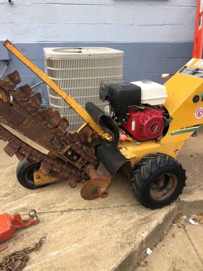 Vermeer v1150 Self Propelled 3' walk behind Trencher