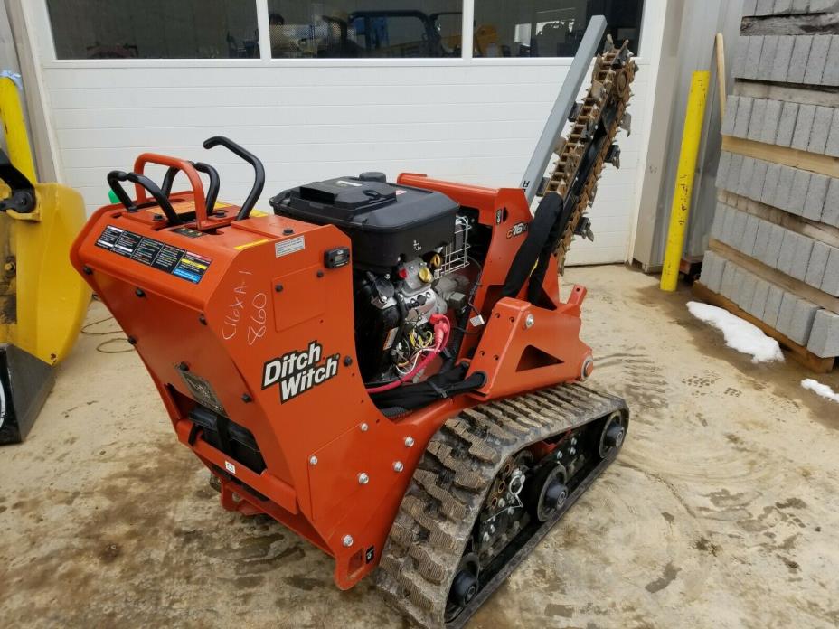 Ditch witch like new 2017 barely used demo unit 48 lnch bar c-16x trencher