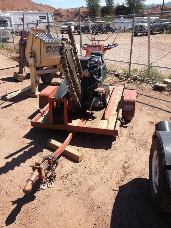 Ditch Witch 1330 Trencher with Trailer