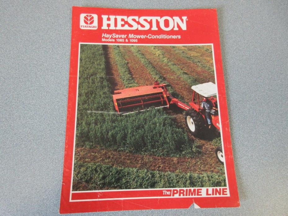 Lot of 5 Hesston Farm Equipment Brochures