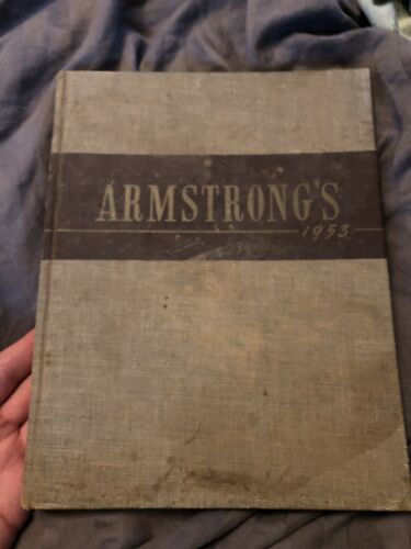 1953 Armstrong Flooring Catalog Fantastic Mid Century Retro Free Shipping!