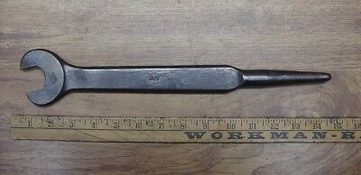 Old Used Tools,J.H. Williams Spud Wrench,Spike End,1-5/16
