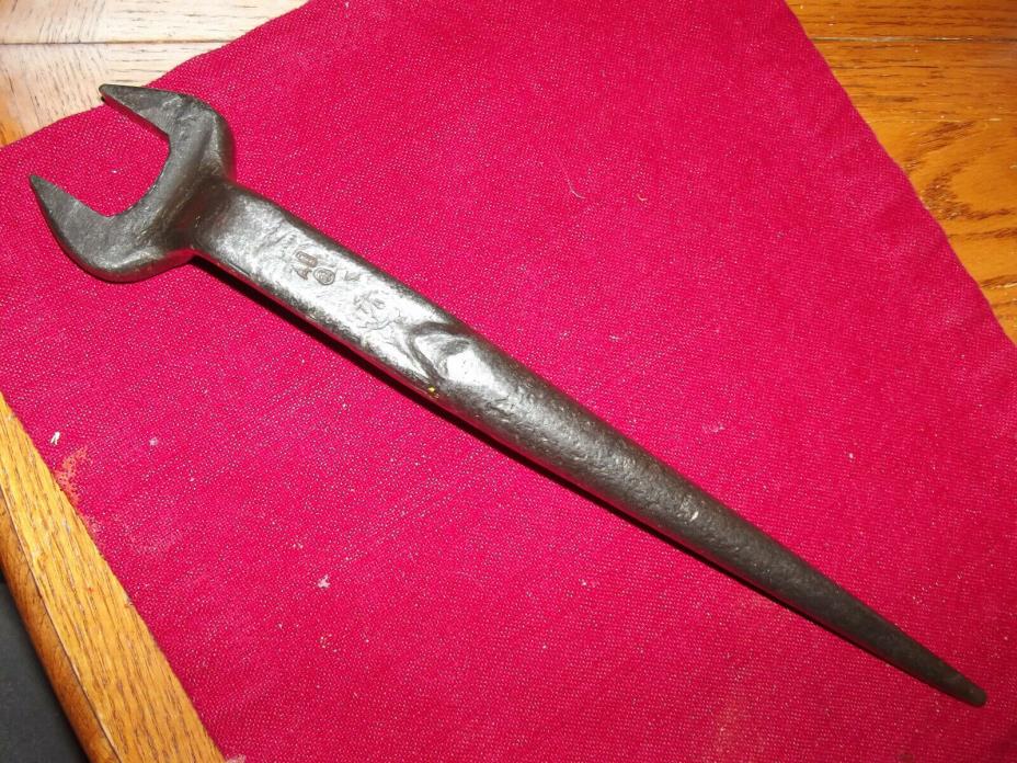 VINTAGE  AMERICAN BRIDGE 45 DEGREE OFFSET SPUD WRENCH 7/8