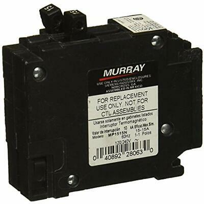 MP1515 Two 15-Amp Single Pole 120-Volt Non-Current Limiting Circuit Breaker