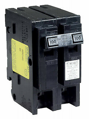 SQUARE D BY SCHNEIDER ELECTRIC Homeline 125-Amp Double-Pole Circuit Breaker