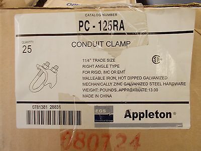 Appleton   PC125RA   right angle clamp
