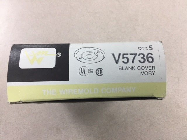 Wiremold 500/700 Series Blank Cover V5736