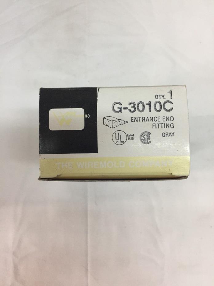 Wiremold G3010C Entrance End Fitting