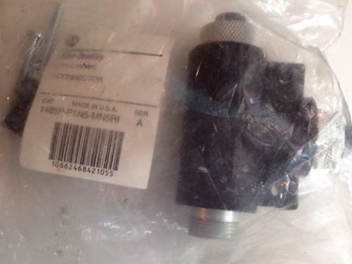 Allen Bradley DeviceNet T-Connector 1485P-P1N5-MN5RI with mounting hardware