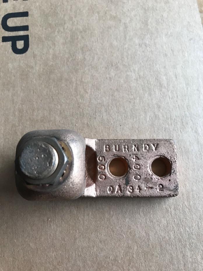 Burndy QA34-2 N400-500 Terminal Lug - Connector