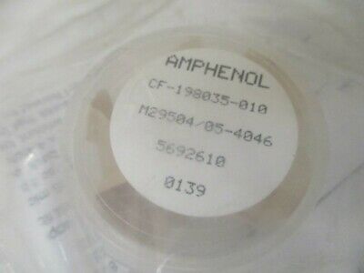AMPHENOL CF-198035-010 FIBER OPTIC CONNECTOR * NEW IN FACTORY BAG *