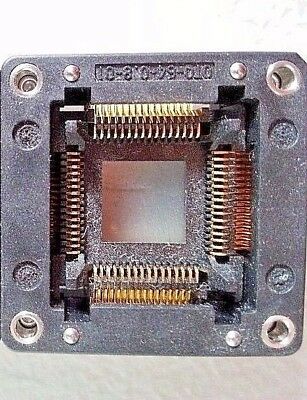 QFP64 TQFP64 LQFP64 OTQ-64-0.8-01 ENPLAS IC Test Burn-in Socket Adapter 0.8Pitch