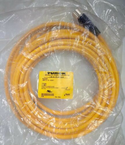 **NEW**TURCK #(CKM 12-12-10/S817) MULTIFAST MOLDED CORDSETS. 12-pin