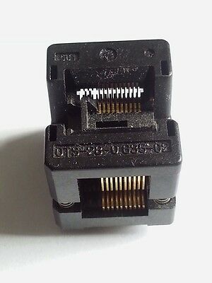 Burn in IC Test Socket OTS-28-0.635-02 ENPLAS 20 Pin SSOP 0.635mm Pitch