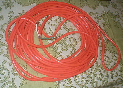 STRAIGHT AND LOOPED WIRE E-111386 14 AWG 3/C SJTW (UL) 50' ORANGE COATED