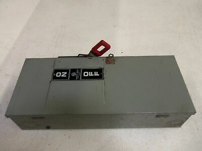 GENERAL ELECTRIC TH3363 SAFETY SWITCH * USED *