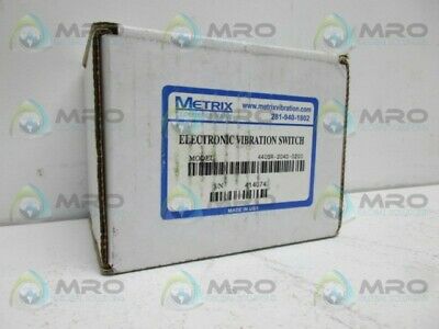 METRIX 440SR-2040-0200 ELECTRONIC VIBRATION SWITCH * NEW IN BOX *