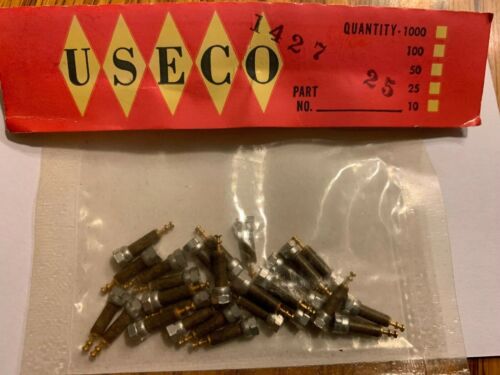 USECO Lurton Industries Miniature Turret Hollow Terminal Original 25 Pieces New