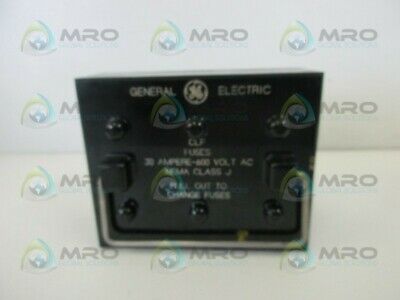 GENERAL ELECTRIC CLASS J FUSE BOX * USED *