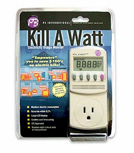 NEW! ~ P3 KILL A WATT Power Usage Voltage Meter Monitor P4400