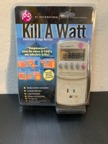 P3 KILL A WATT Power Usage Voltage Meter Monitor P4400 NEW!