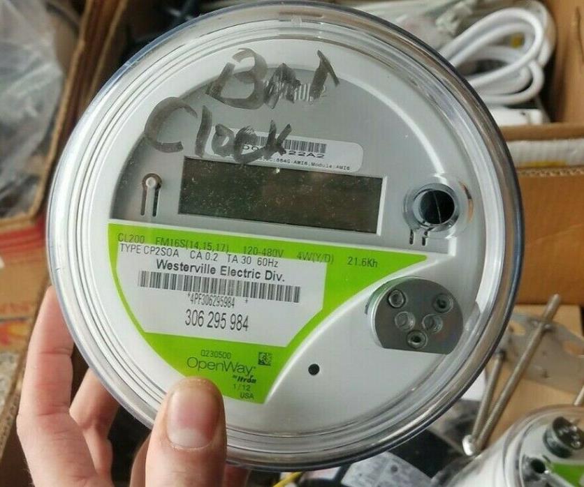 westerville Electric Division digital meter Type CP2S0A, Openway CL200 brand