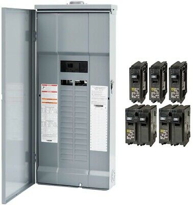 Outdoor Main Breaker 200 Amp 60-Circuit 30-Space Single Phase Load Center
