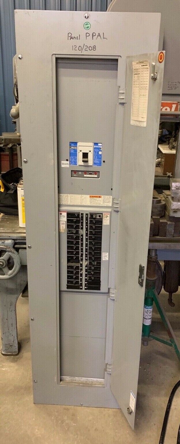 400 amp 208v/120v 240v 350 300 MAIN BREAKER PANEL BOARD Cutler Hammer 30 circuit