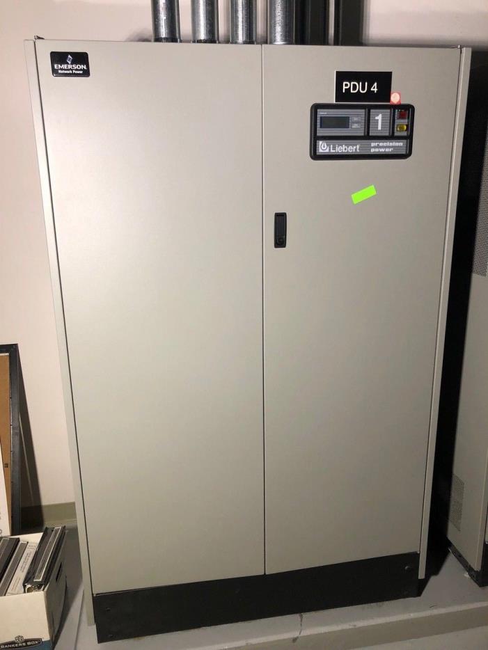2010 Liebert PPA150C 480v x 208/120v PDU 150KVA Distribution, Top Fed