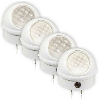 Maxxima MLN-10 LED Night Light with Dusk to Dawn Sensor (Pack of 4)