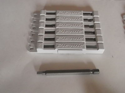 PICQUIC B11225 NEW Bit - Torx, 3in. Long, T25 - QTY 6