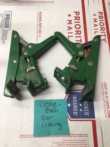 (1) ONE EACH GREENLEE ADJUSTABLE CABLE STRIPPER CAT. No.1905 M'11 #6340A/B