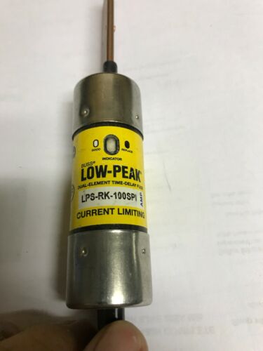 COOPER BUSSMANN LPS-RK-100SP LOW-PEAK TIME-DELAY FUSE,  RK1, 600-VOLT, 100-AMP
