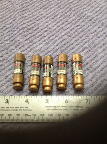 Fuses Lot Of Five Fusetron FRN-R3
