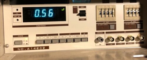 TESTED ADEX AX-6502A CAPACITANCE METER Manufacturing Capacitor Measurement