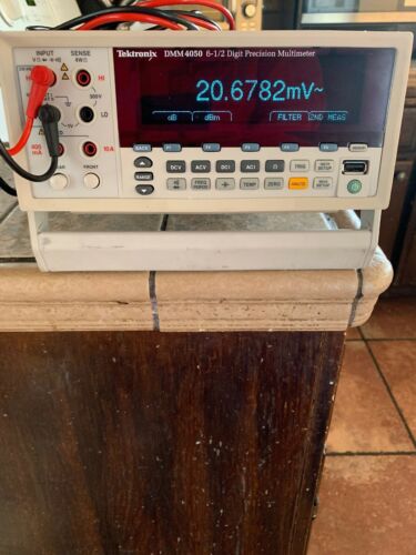 Tektronix DMM4050 Bench Digital Multimeter True RMS Range, 1 kV, 10 A, 6.5