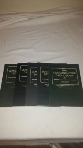 Set Of 5 Motorola Semiconductor Data Library Master Selection Guides