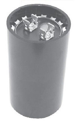 Motor Start Capacitor - AC Electrolytic 53-64UF 330VAC .250 Inch Quick Connect