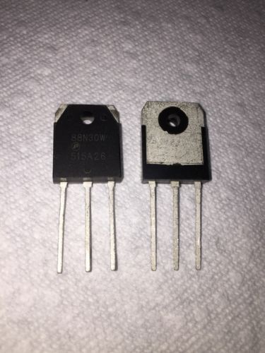 2Pcs POWER MOSFET N-CH 300V 88A TO-3P  IXTQ88N30P  88N30W