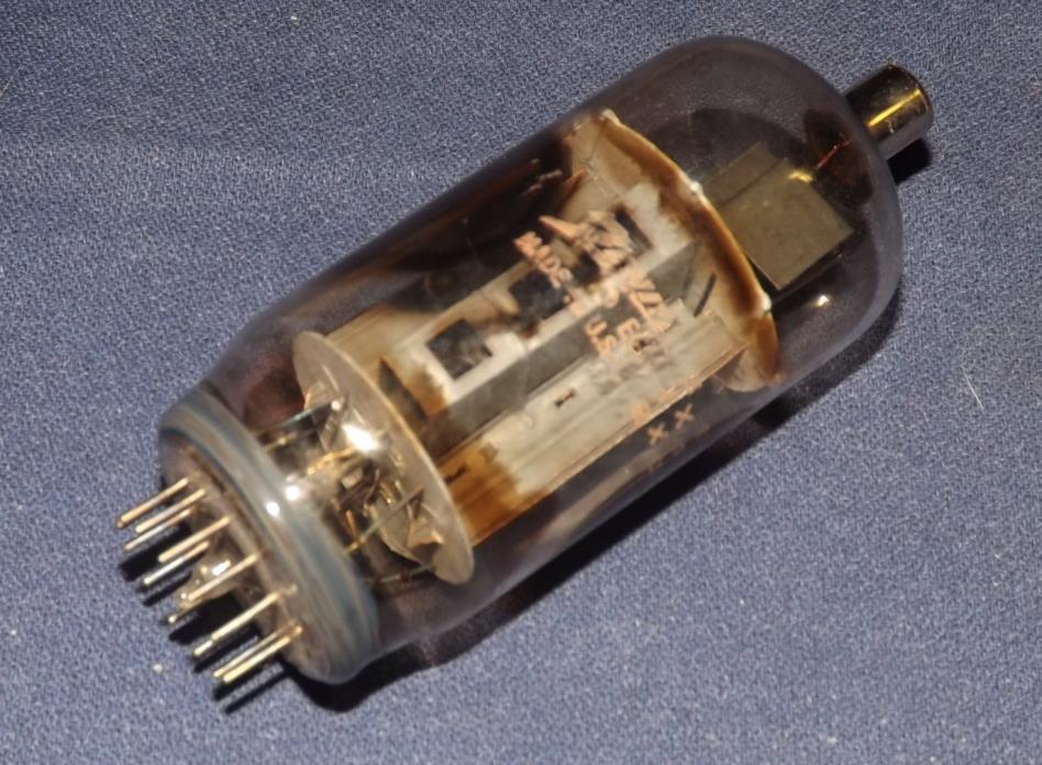 Zenith by Sylvania 6JS6 A Vintage Sweep Power Vacuum Tube