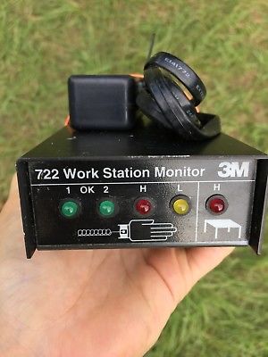 722 work station monitor 3M Grounding Static Discharge & 732 Dual Wrist Input