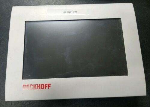 Beckhoff CP6606-0001-0020 HMI Operator Interface Touchscreen Panel, 7