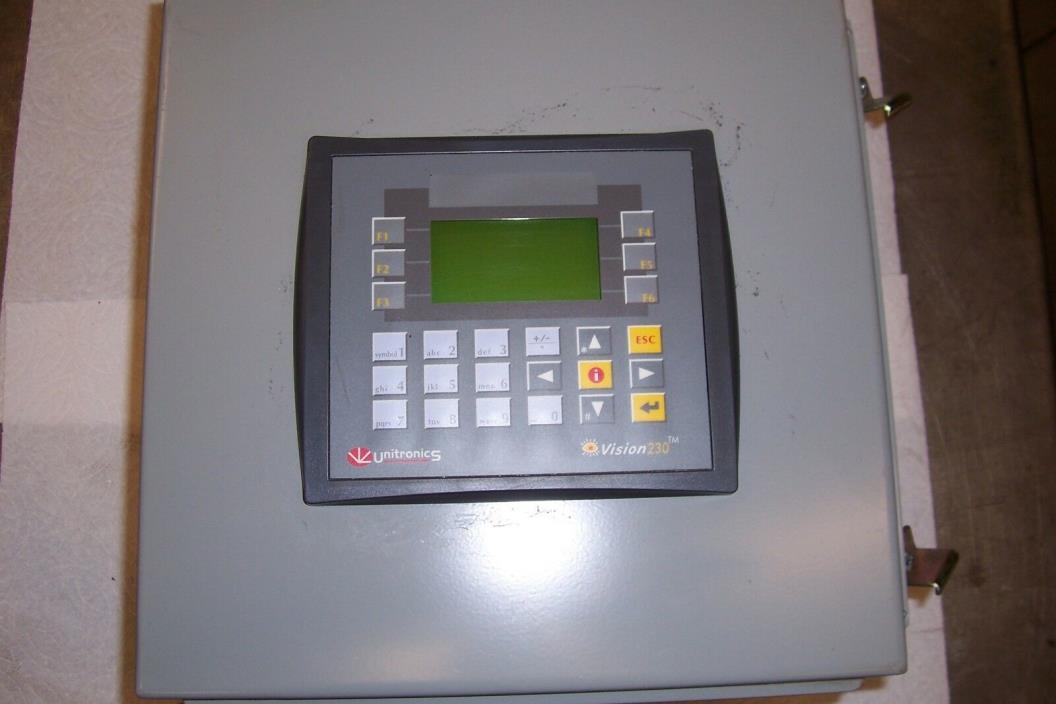 Machine Control Box Unitronics HMI V230-13-B20B / Unitronics V200-18-E3XB  PLC